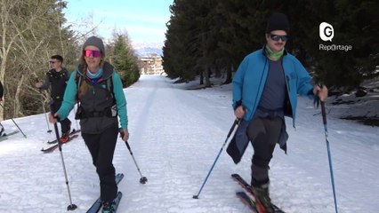 Reportage - Des stands Dynafit pour s'initier au ski de randonnée