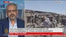 Egypt: Train collision kills 32 after emergency brake triggered