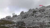 MANİSA Spil Dağı'nda seyrine doyumsuz kar manzaraları