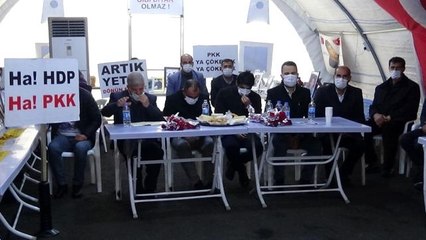Son dakika haberi | Evlat nöbetindeki aileler Gara şehitleri için Türkçe ve Kürtçe mevlit verdi