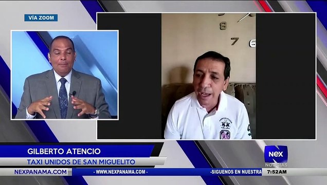 Entrevista a Gilberto Atencio de Taxis Unidos de San Miguelito - Nex Noticias