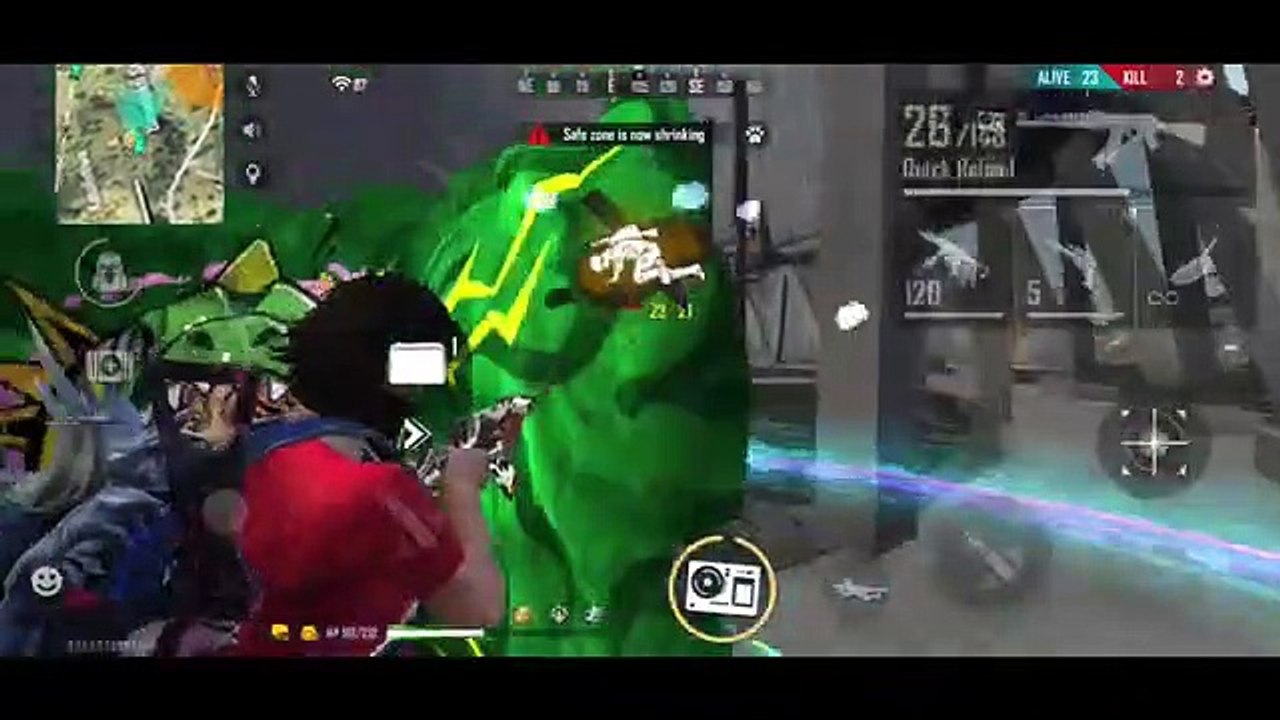 Freefire Solo vs Squad Incredible Gameplay