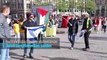 Hollanda'da Filistin gösterisinde İsrail taraftarından saldırı