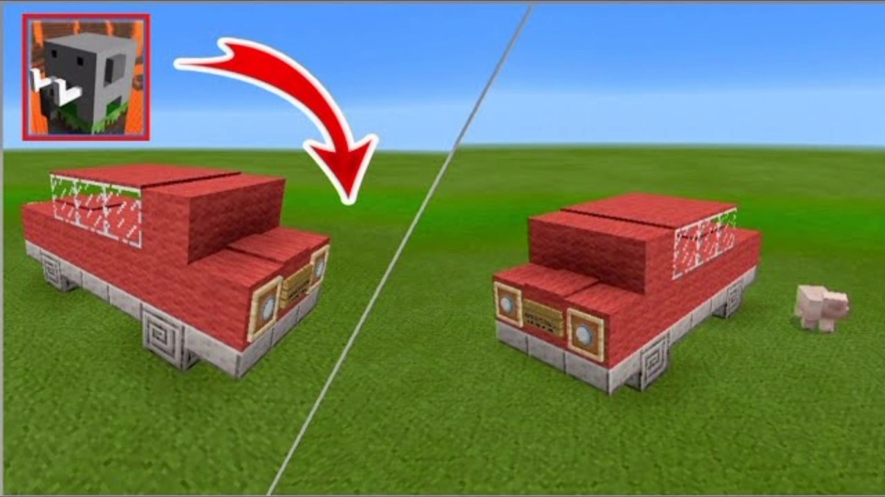 Craftsman Building Craft - How Build A CAR In Craftsman Building Craft