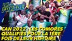CAN 2022 : Les Comores qualifiés pour la 1ère fois de leur histoire