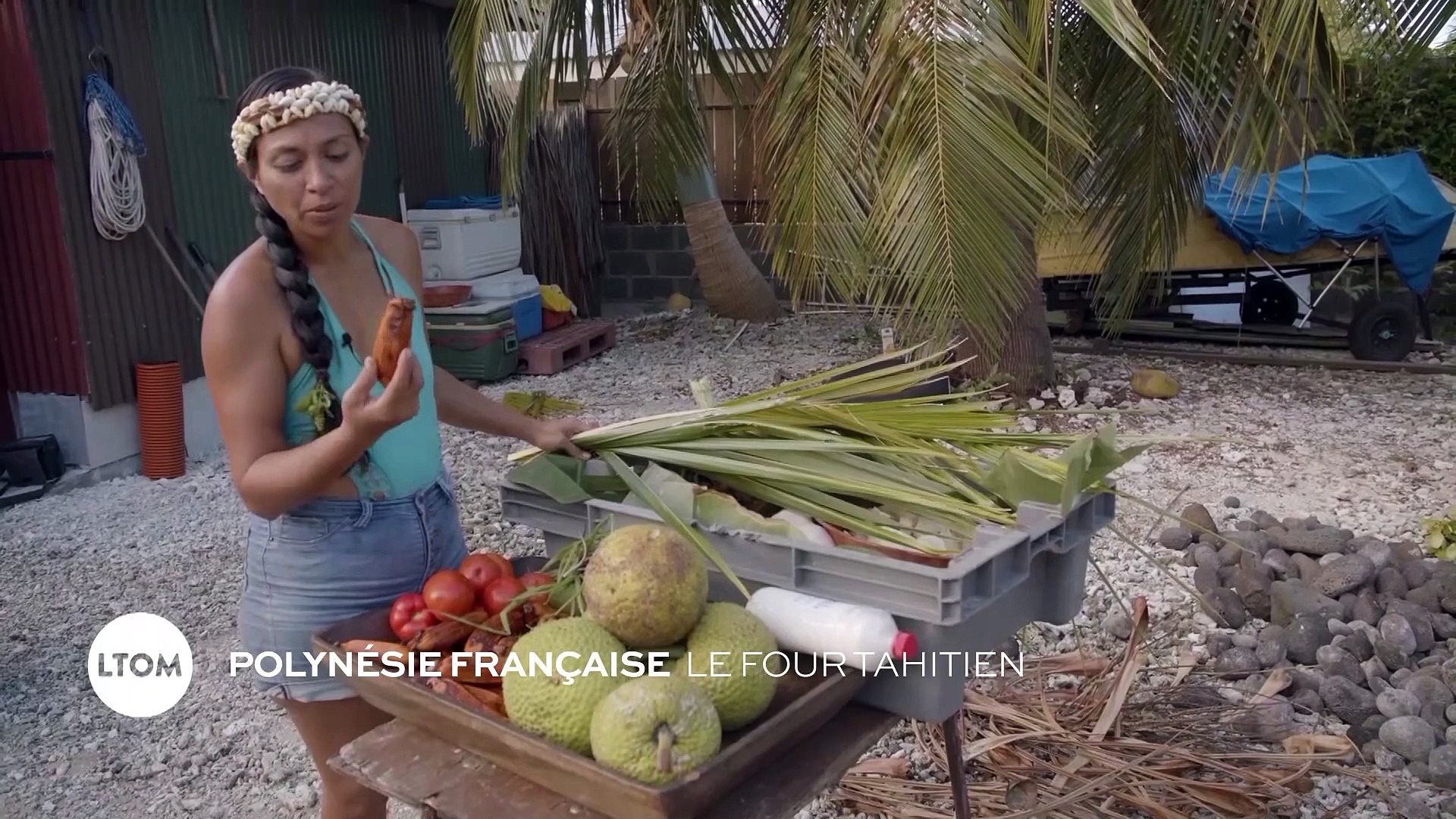 Polynésie française - Le four tahitien - Vidéo Dailymotion