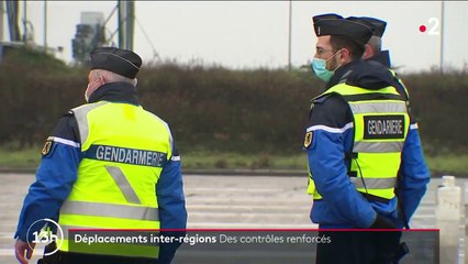 Confinement partiel : les forces de l'ordre surveillent les déplacements inter-régions