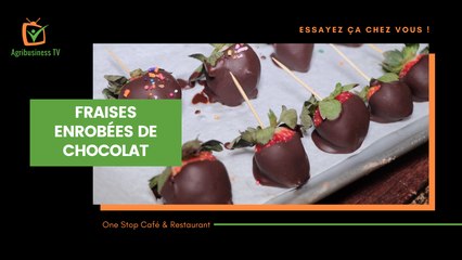 Essayez-ça chez vous : Fraises enrobées de chocolat
