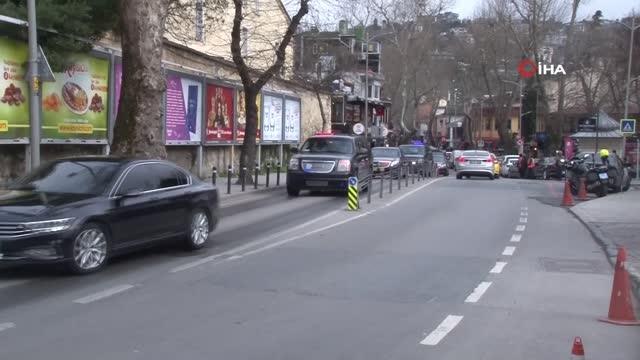 (İSTANBUL)Cumhurbaşkanı Erdoğan ve Libya Başkanlık Konseyi Başkanı el-Menfi'nin çalışma ziyareti başladı