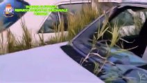 Ortona (CH) - Discarica abusiva di auto abbbandonate in zona industriale (26.03.21)