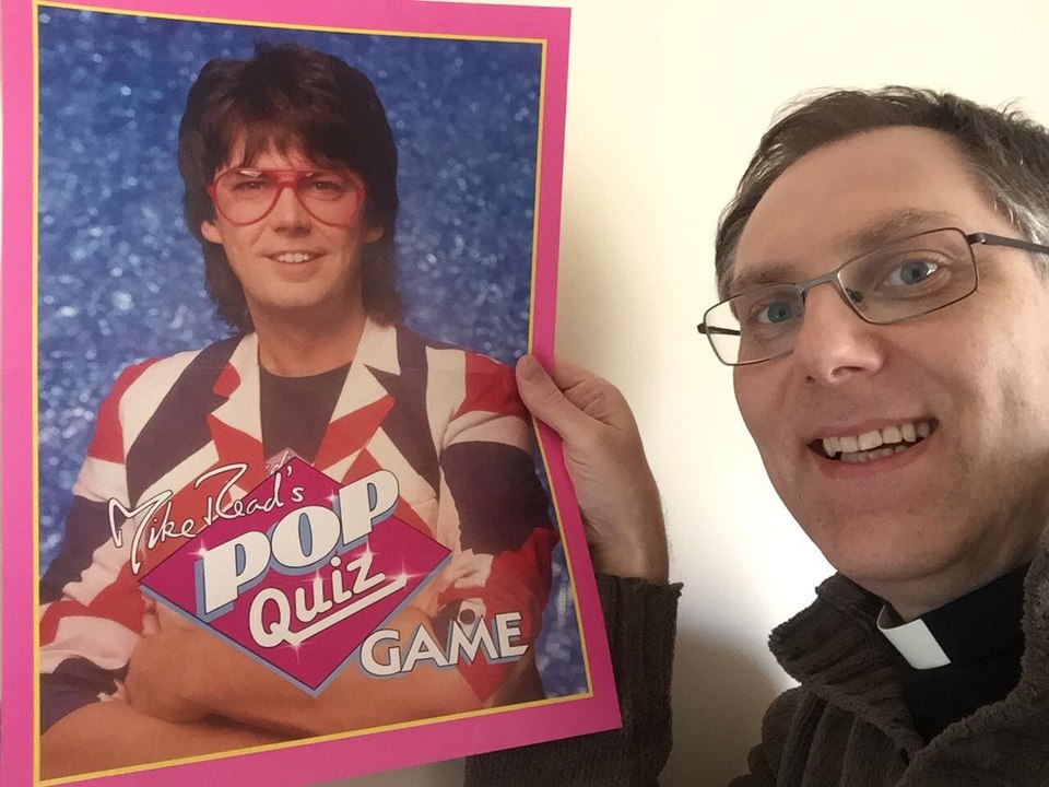 Mike Read Radio Laureate in Praise of Rev Mike Read  on The Andrew Eborn Show - Our Chaplain  - Drop the Mic !