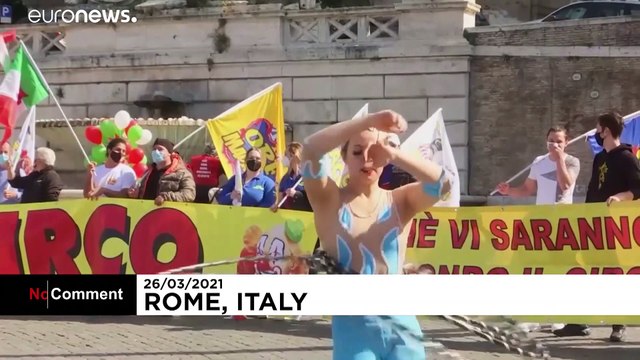 Covid-19 en Italie : Clowns en colère