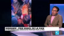 Prix Nobel de la paix 2022 : le mouvement pro-démocratie proposé pour le prix