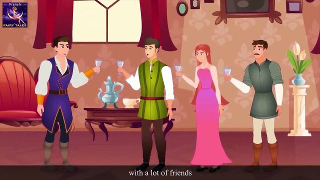 Un Animal de compagnie devient un prince _Pet becomes the Prince in French _ Contes De Fées Français
