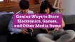Genius Ways to Store Electronics, Games, and Other Media Items
