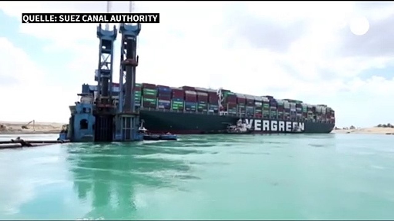 Frachter im Suez-Kanal: Neuer Bergungsversuch gescheitert