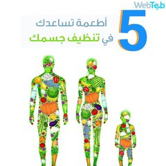 نظف جسمك من الداخل مع هذه الاطعمة