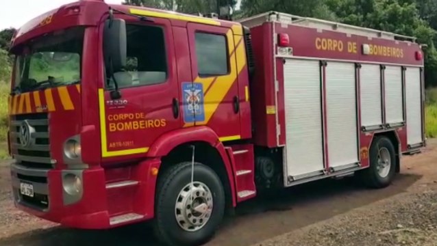 Bombeiros e Samu atendem mulher no Bairro XIV de Novembro