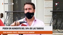 Piden un aumento del 50% de las tarifas