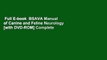 Full E-book  BSAVA Manual of Canine and Feline Neurology [with DVD-ROM] Complete