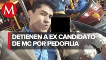 Detienen a ex precandidato en Puebla por publicar fotos inapropiadas con su hija