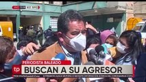 Testigos señalan que hombre con traje de bioseguridad disparó contra periodista en La Paz