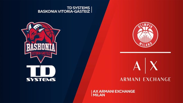 TD Systems Baskonia Vitoria-Gasteiz - AX Armani Exchange Milan Highlights | EuroLeague, RS Round 31