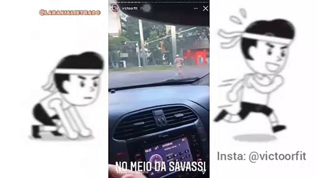 Peladão é flagrado correndo nas ruas de BH