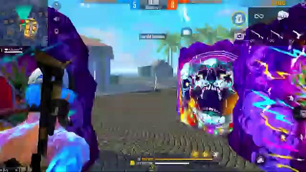 free fire kill mantage video