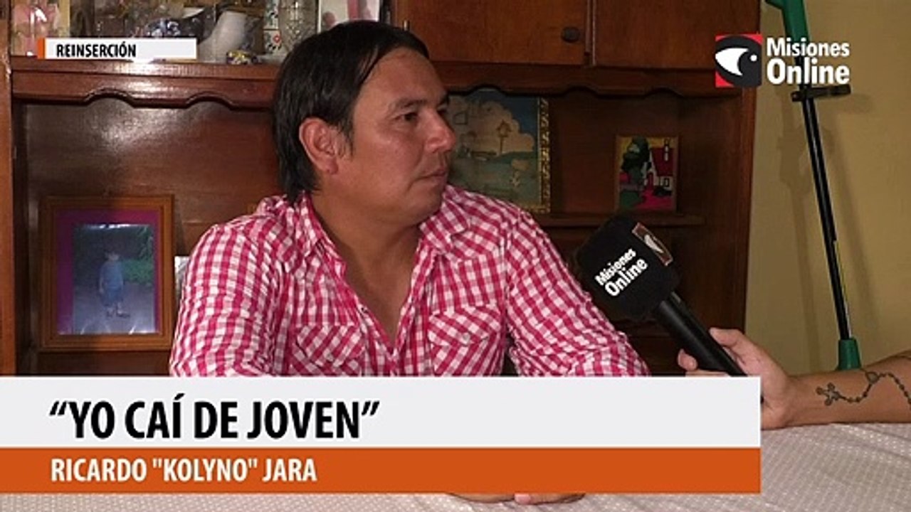 “Yo caí de joven”