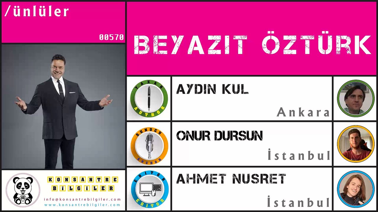 06-00570-BEYAZIT ÖZTÜRK-DailyMotion
