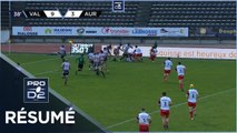 PRO D2 - Résumé Valence Romans Drôme Rugby-Stade Aurillacois:  37-12  - J24 - Saison 2020/2021