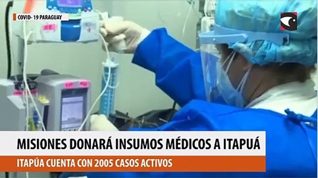 El Gobierno de Misiones donará insumos médicos para Itapuá que sufre escasez en el sector público y privado