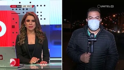 Autopista La Paz - El Alto se encuentra en penumbras