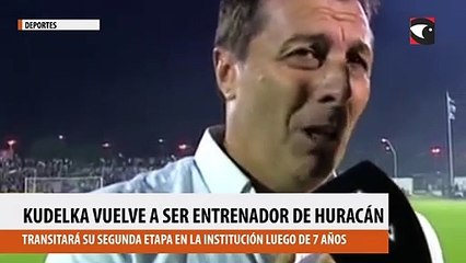 Kudelka vuelve a ser entrenador de Huracán luego de 7 años