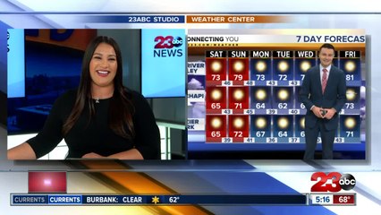 23ABC Evening weather update March 26, 2020