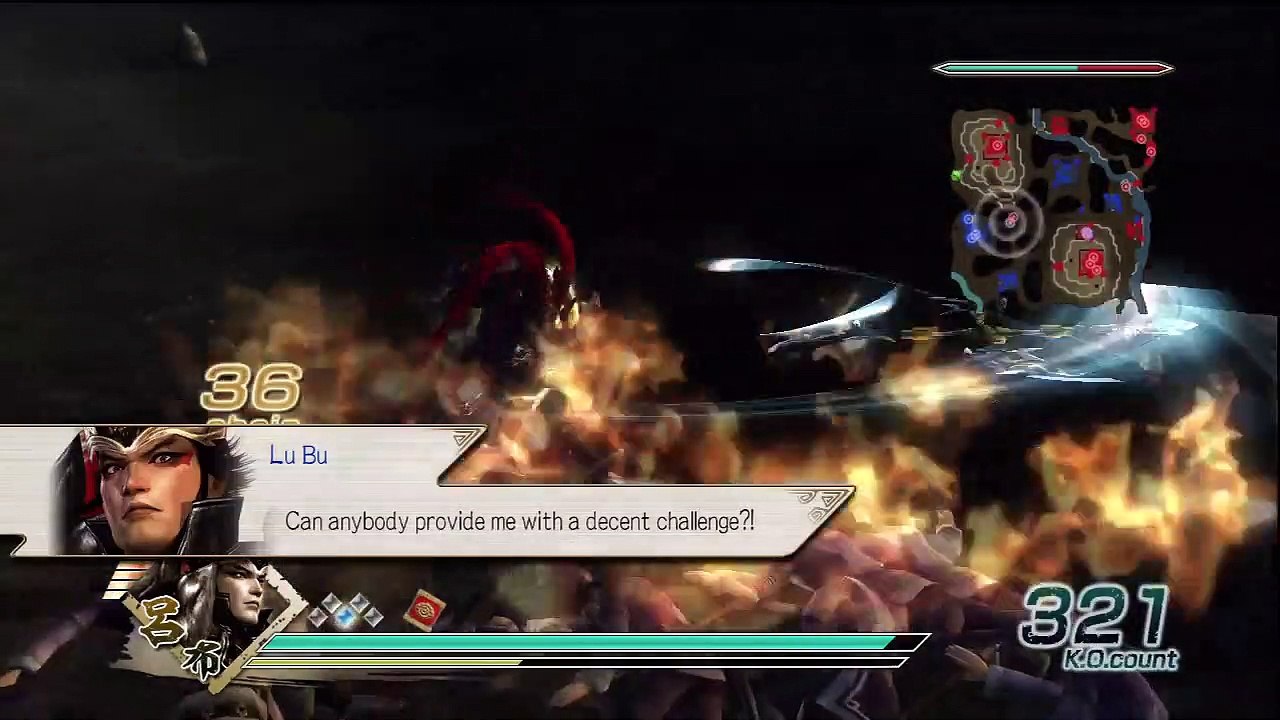Dynasty Warriors 6 Lu Bu Ep. 5 Chapter 5 - Battle Of Mt. Ding Jun (Eng. Ver)