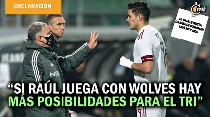 Al Tata Martino no se le cae el mundo con la ausencia de Raúl Jiménez