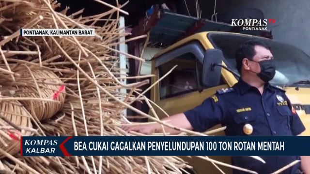 Ditjen Bea Cukai Gagalkan Penyelundupan Ratusan Ton Rotan Mentah