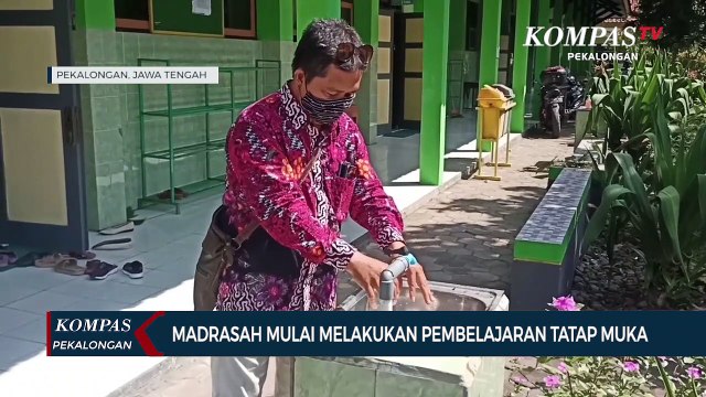 Sekolah di Pekalongan Mulai Lakukan Kegiatan Belajar dengan Tatap Muka