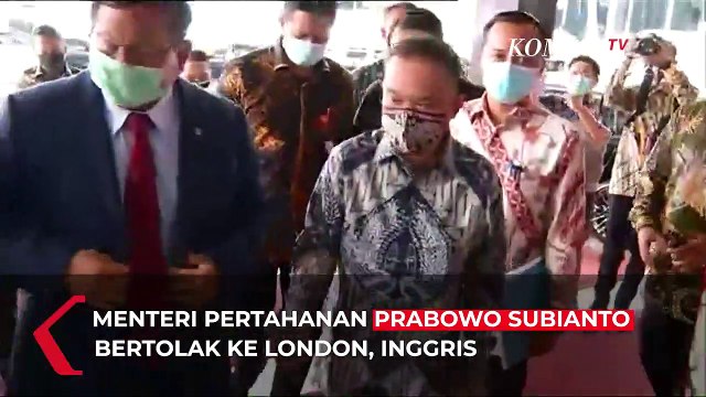 Menteri Pertahanan Prabowo Temui Menhan Inggris, Bahas Apa?