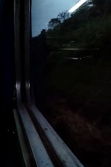 Jalur Nagreg Dilihat dari Dalam Kereta