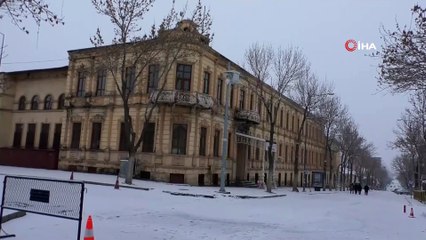 Kars beyaza büründü