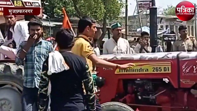 किसान आंदोलन के 121 वें दिन किसानों ने किया चक्का जाम