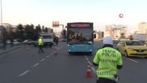 İstanbul'da toplu taşıma araçlarında korona virüs denetimi