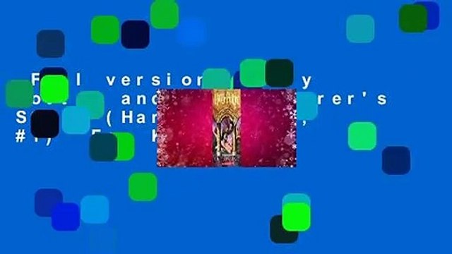 Full version Harry Potter and the Sorcerer's Stone (Harry Potter, #1) For Kindle