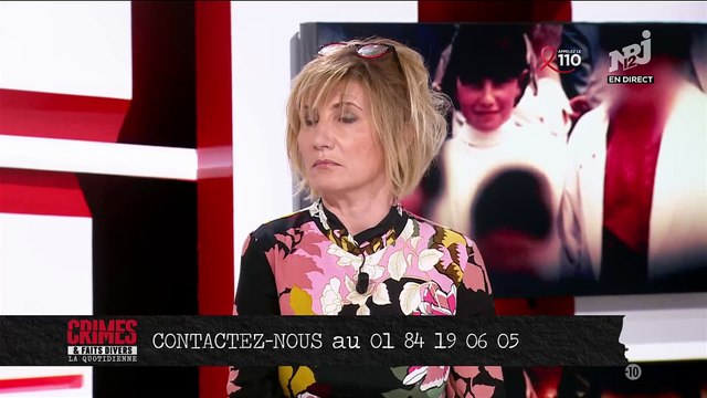 Florence, bouleversante, qui raconte pour la première fois à la télé avoir été violée par son père à partir de 3 ans avec la complicité de sa mère, dans Crimes et Faits Divers sur NRJ12