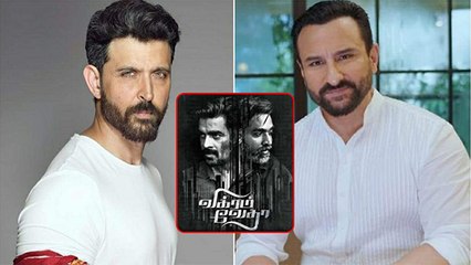 Descargar video: It's Hrithik Roshan Vs Saif Ali Khan In Vikram Vedha Remake