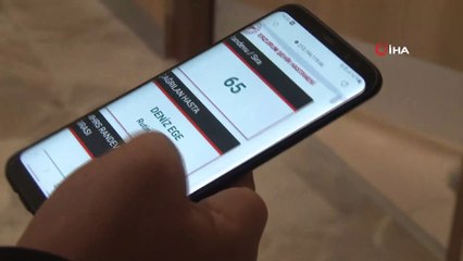 Poliklinik önlerindeki sıra tarih oluyor... Karekod uygulamasıyla hastalar arasındaki sosyal mesafe korunacak