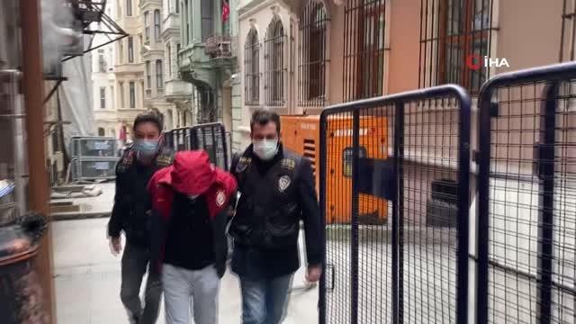 Örümcek adam gibi binaya tırmanan hırsız tutuklandı